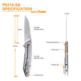 RUIKE KNIFE P831S-SA - Tophatter's Army Deals KNIVES - Tophatter Daily Deals
