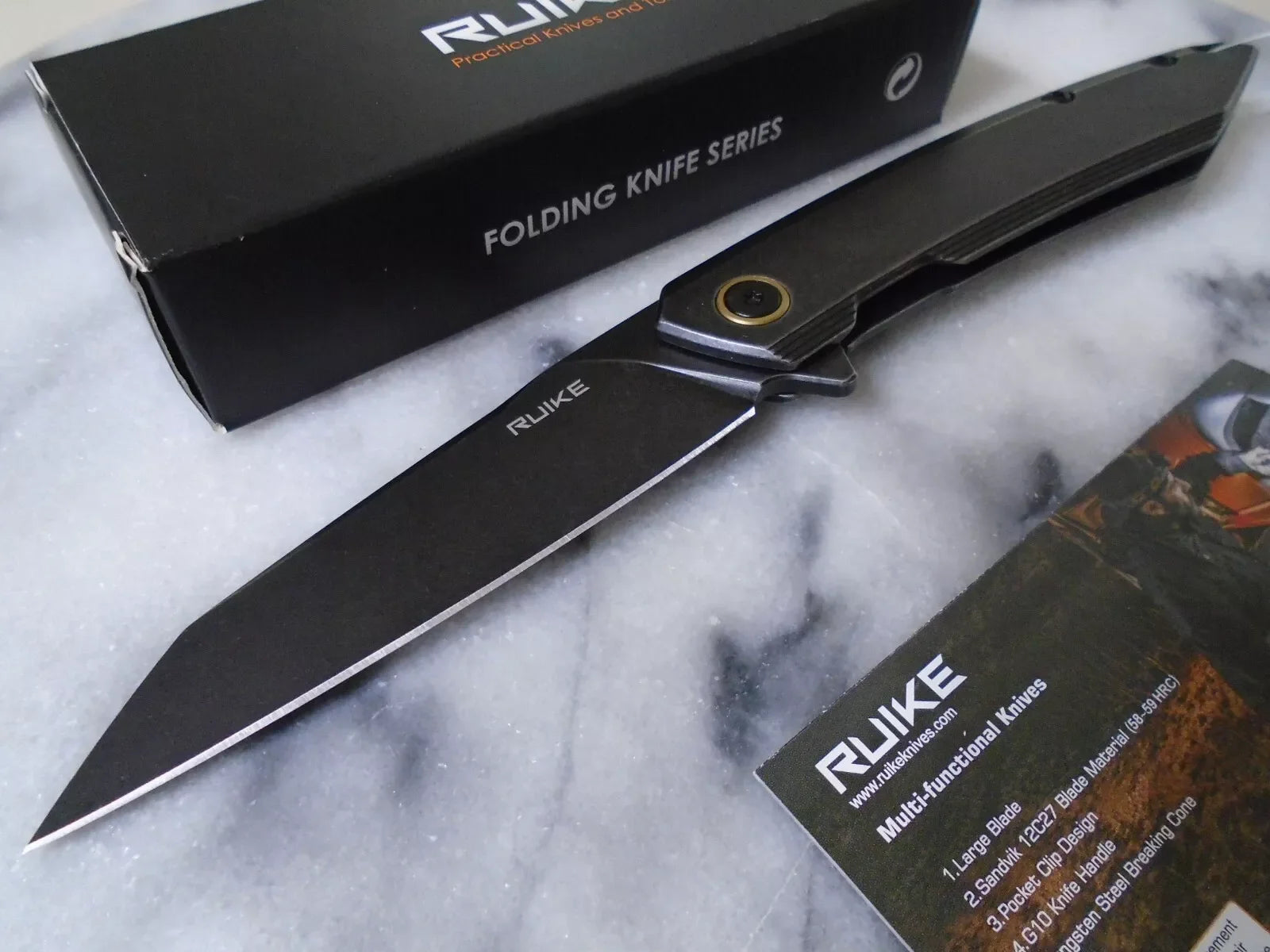 RUIKE KNIFE P831S-SB - Tophatter's Army Deals KNIVES - Tophatter Daily Deals