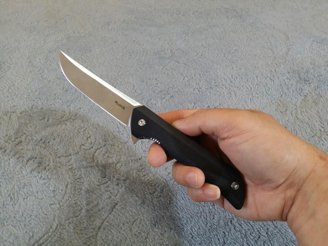 RUIKE P121-B HUSSAR - G10 SCALES - Tophatter's Army Deals KNIVES - Tophatter Daily Deals