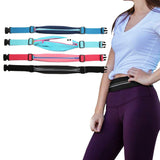 Running Belt Adjustable Waist Pack and Phone Holder with Reflective Zipper Phone Mounts & Holders - Tophatter Daily Deals