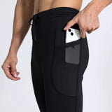 Running Pants Reflective Outdoor Sports Leggings Black Leggings - Tophatter Daily Deals