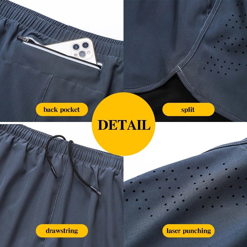Men's Running Shorts Quick-drying Pants - Tophatter Daily Deals