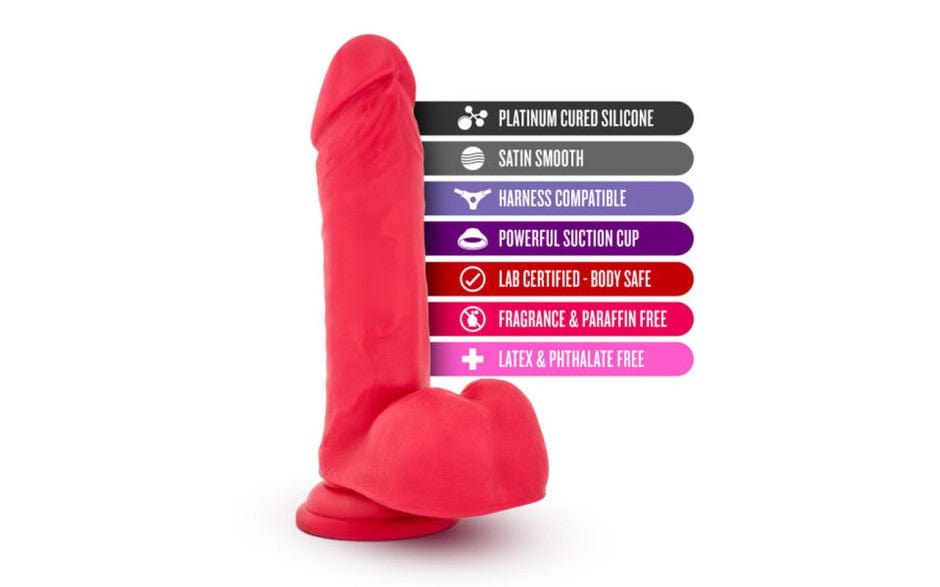 Ruse Big Poppa Cerise Dildo 6.6 Inch Insertable Length > Dildos > Realistic Dildos - Tophatter Daily Deals