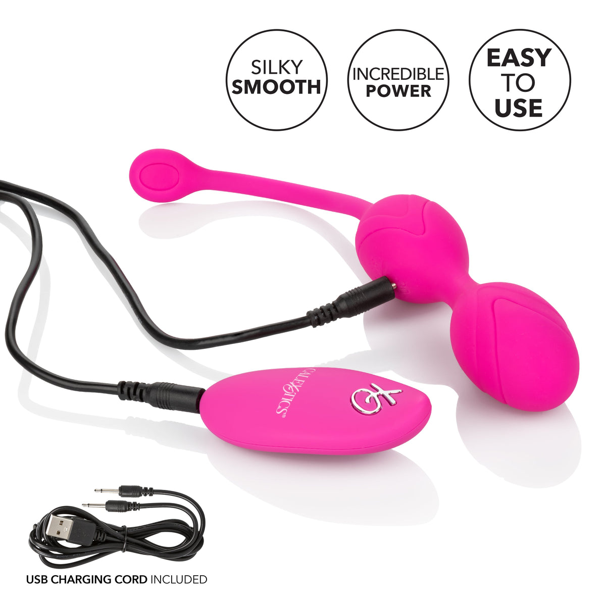 CalExotics Remote Dual Motor Kegel System – Remote-Controlled Kegel Vibrator > Sex Toys For Ladies > Kegel Exercise - Tophatter Daily Deals