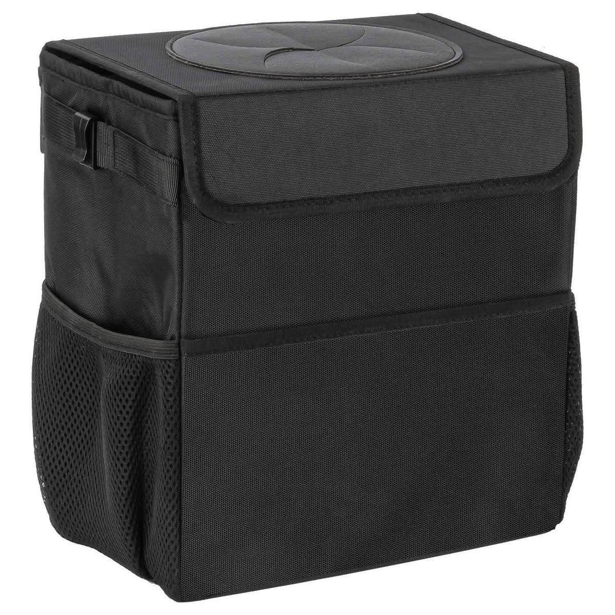 Ryhpez Car Trash Can with Lid - Car Trash Bag Hanging with Storage Pockets Automotive - Tophatter Daily Deals