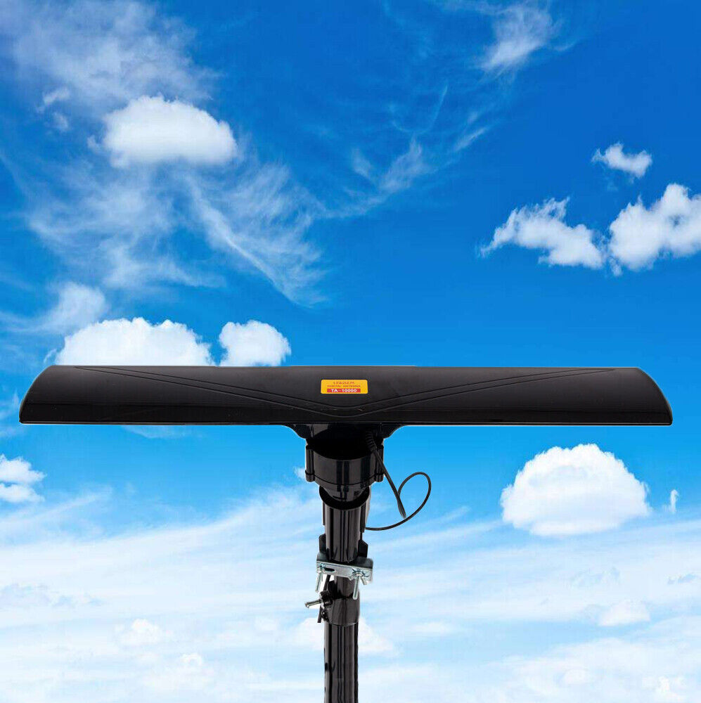Outdoor TV Antenna Omnidirectional With Amplifier 990 Miles - Tophatter Daily Deals