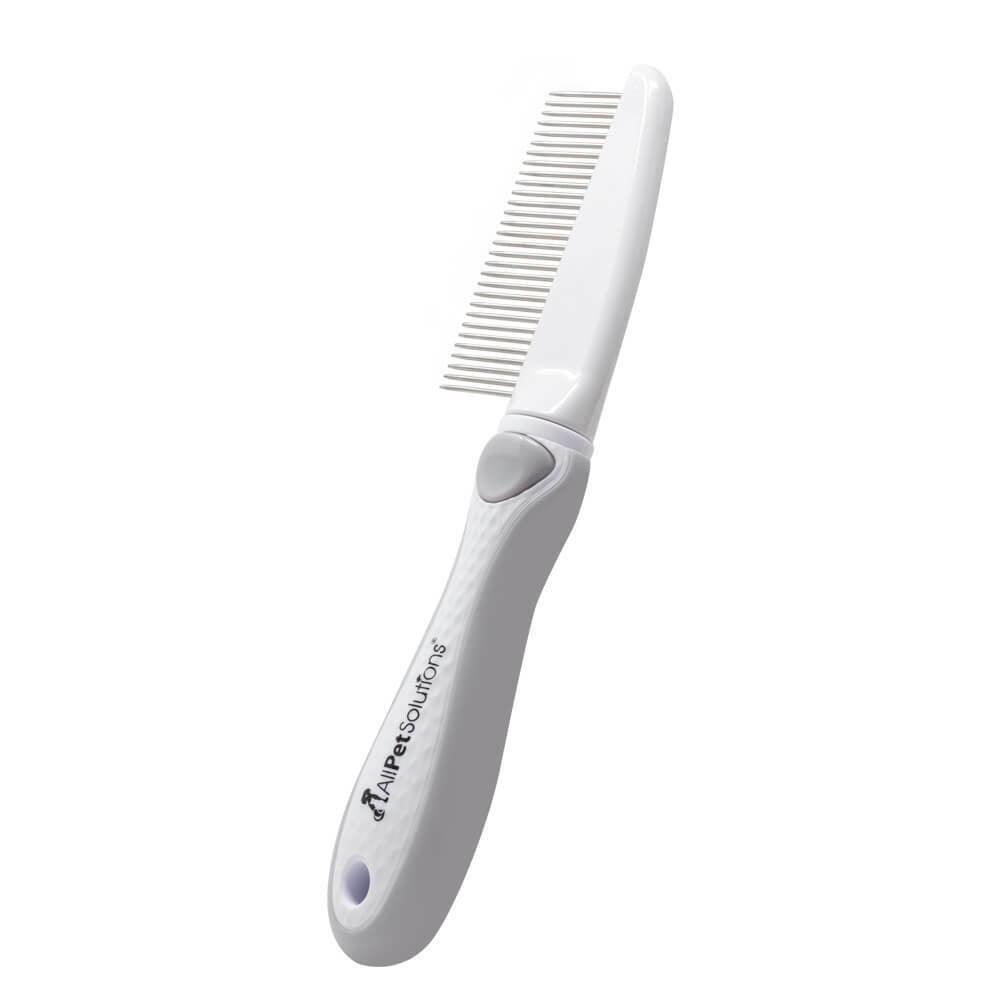 Best Grooming Brush for Dogs - All Pet Solutions Dog Puppy Cat Pet Grooming Comb, Slicker Brush, Dematting Tool Pet Comb Pet Products - Tophatter Daily Deals