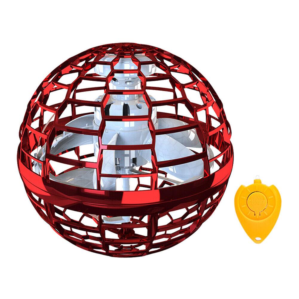 Flying Orb Balls - Pro Flying Ball Space Orb Magic Mini Drone UFO Boomerang Ball Boy Girl Toy Gifts Red Personal Care - Tophatter Daily Deals