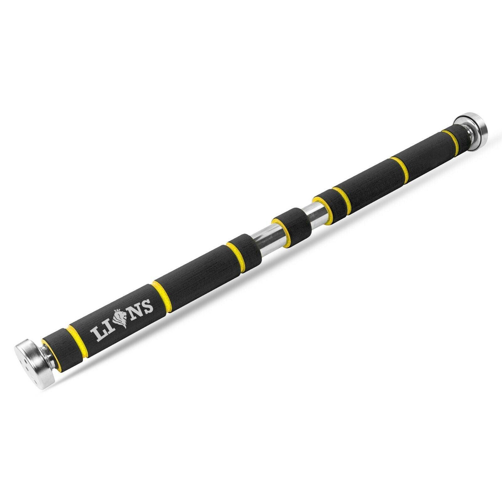 Best Doorway Pull-up Bar UK - Exercise Pull Up Door Bar Chin Ups Fitness Home Gym Push Doorway Training Yellow Exercise & Fitness - Tophatter Daily Deals