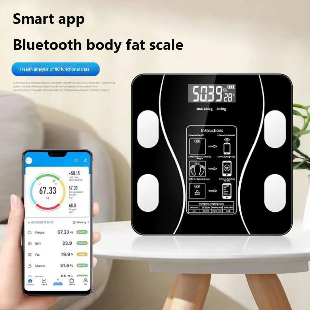 Digital Scales Bathroom - Weight Scales for Home Body weight scale, Digital Electronic Bathroom Scales Health & Beauty - Tophatter Daily Deals