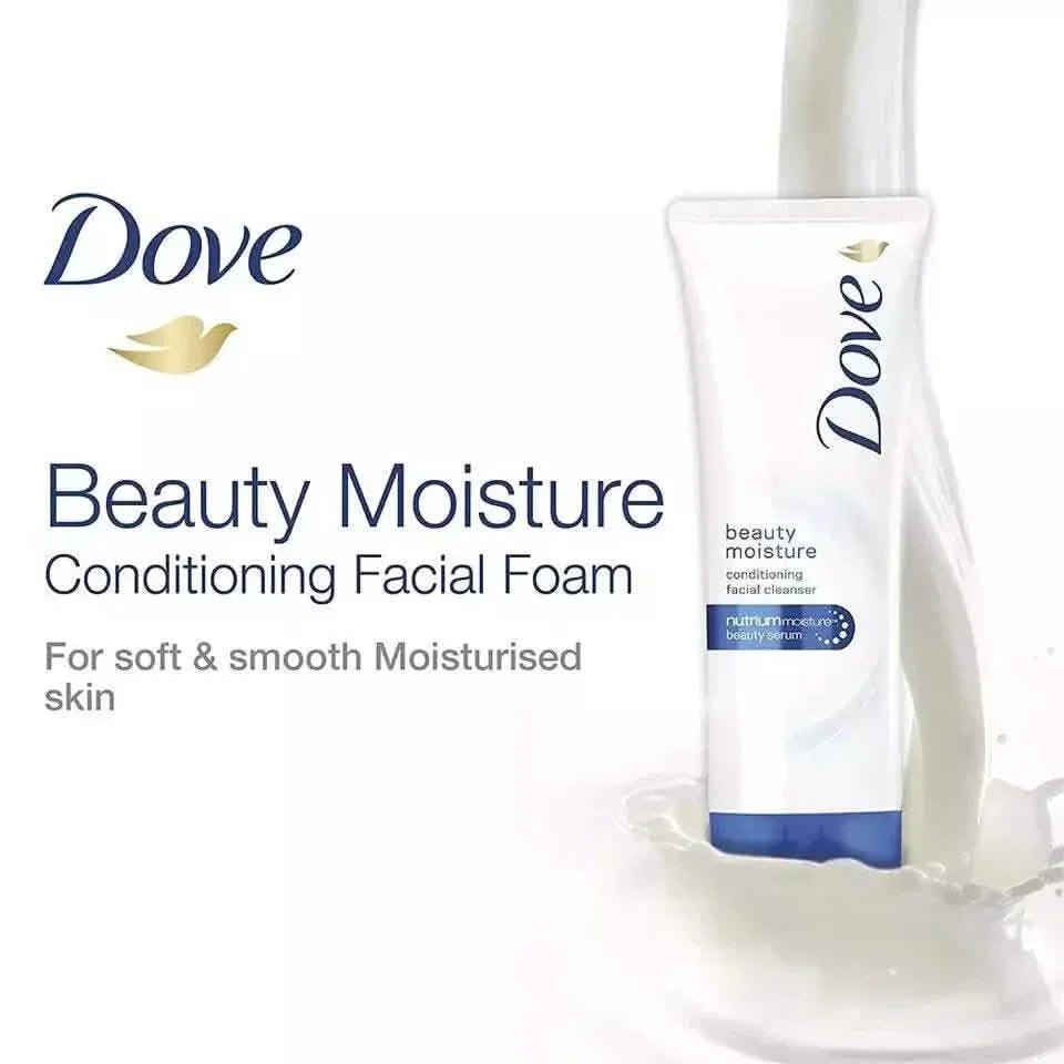 6 Pack Dove Soft Smooth Beauty Serum Moisture Conditioning Facial Cleanser 100 Grams Beauty & Personal Care - Tophatter Daily Deals