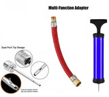 T-Handle Pumper - BLACK Sports Ball Pump Tyre Football T-Handle Pumper Air Mini Bicycle Inflating Cycling - Tophatter Daily Deals