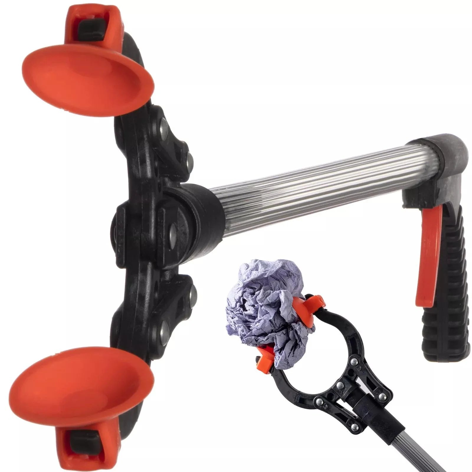 Litter Picking Stick - 82cm Aluminium Magnetic Litter Picker Indoor Outdoor Rubbish Grabber Hand Tool Apparel & Accessories - Tophatter Daily Deals