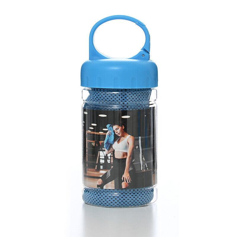 Cooling Towel for Neck - Microfibre Ice Towel, Soft Breathable Chilly Towel for Yoga, Golf, Gym, Camping, Running, Workout & More Sports - Tophatter Daily Deals