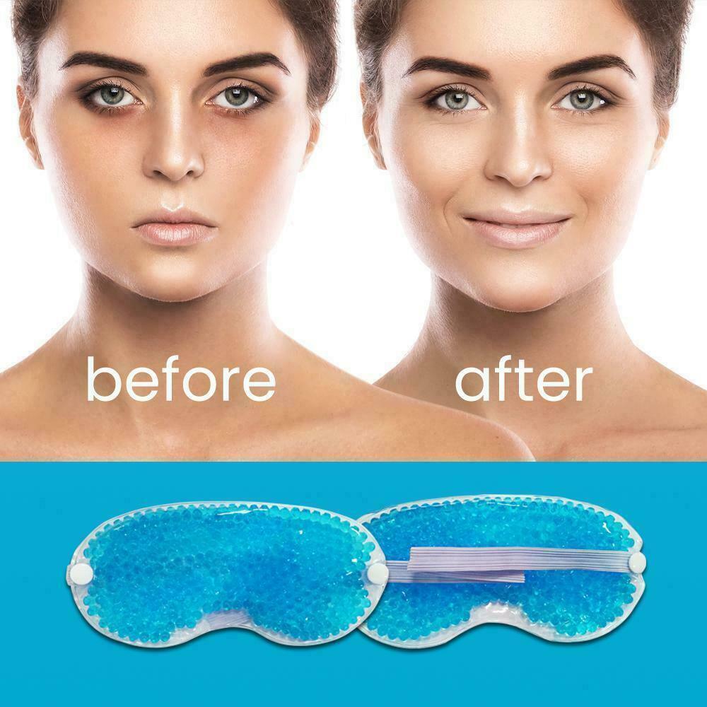 Cooling Face Mask - Cooling Gel Face Mask, Beauty Care Ice Cooling Gel Face Eye Skin Mask Pain Headache Relief Chill Relax Health & Beauty - Tophatter Daily Deals