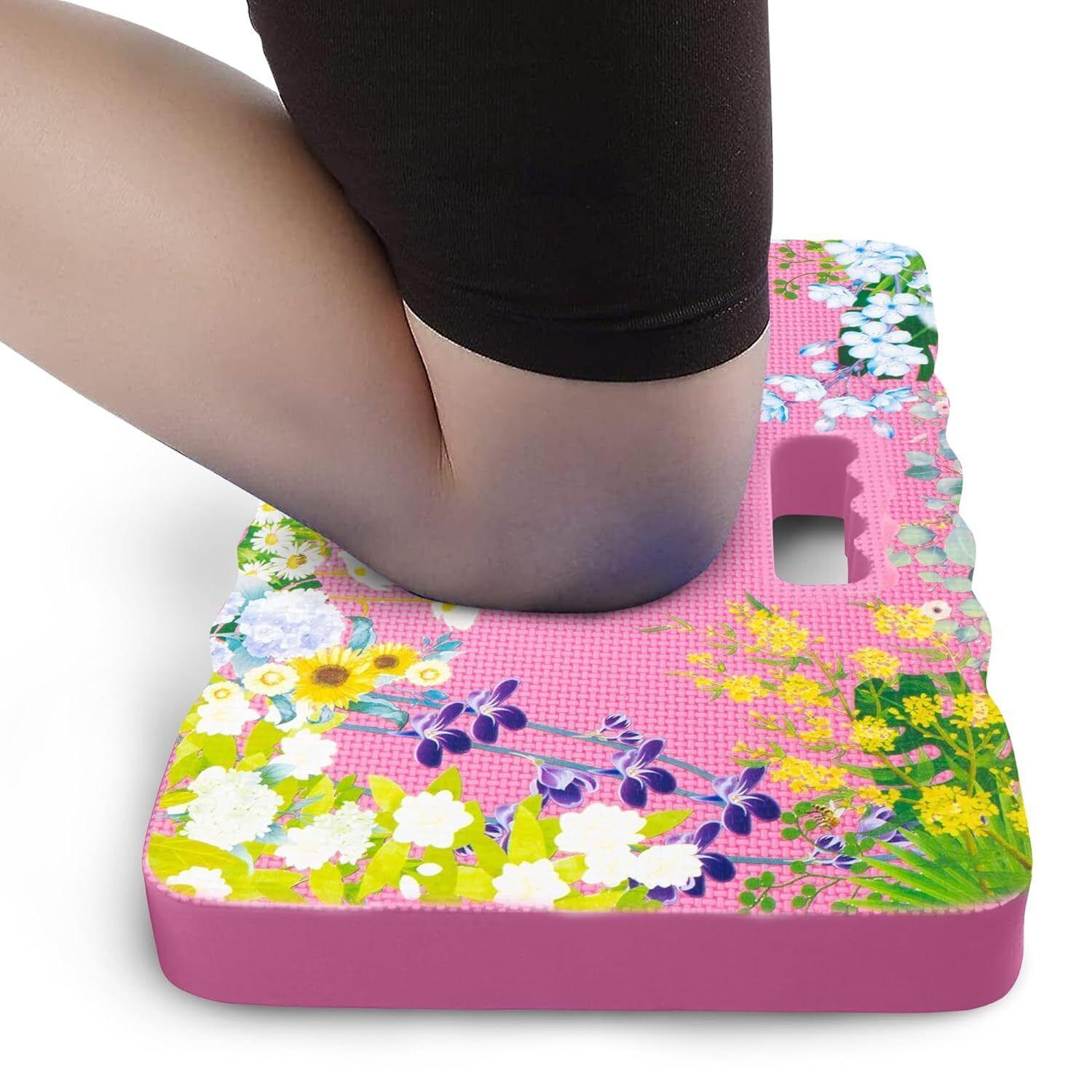 Garden Kneeling Pad - Green Garden Thick Kneeling Pad Kneeler Mat Kneel Pad Protection Knee 43x28x4cm Pink Personal Care - Tophatter Daily Deals