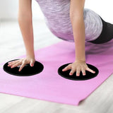 Dual Sided Gliding Discs - Core Sliders Foot Sliders Exercise Exercise & Fitness - Tophatter Daily Deals