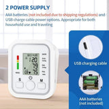 Digital Blood Pressure Monitor - LCD Automatic Blood Pressure Measure Upper Arm BP Machine Heart Rate Health Care - Tophatter Daily Deals