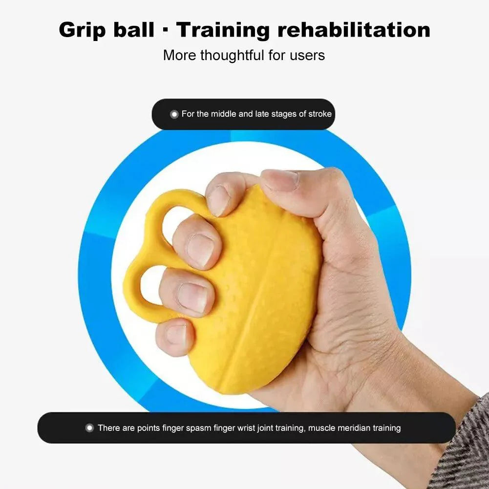 Hand Physio Ball - Hand Grip Ball Flexibility Exerciser Grip, Strengthening for Stroke Climbers, Finger Ball Exerciser, Stress Balls for Hand Health & Beauty - Tophatter Daily Deals