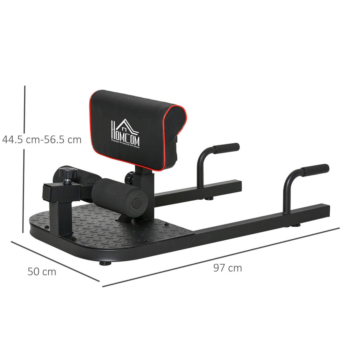 Hack Squat for Glutes - 3in1 Squat Machine Adjustable Bench Squat Sit Up Push Up - Tophatter Daily Deals