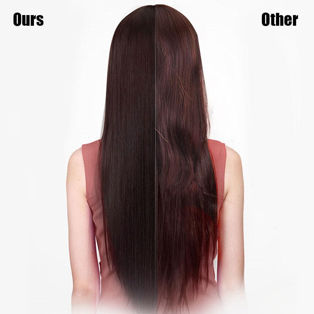 Hair Straighteners Curlers - Hair Straightener Heat Styling Tool, ELLESYE Professional 2 in 1 Ceramic Hair Straightener and Curler Negative Ions New Arrival - Tophatter Daily Deals