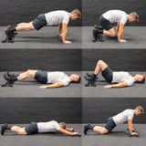 Glute Ham Roller - Ab Slider Roller Core Workout Home Gym Hamstring Developer Exercise & Fitness - Tophatter Daily Deals