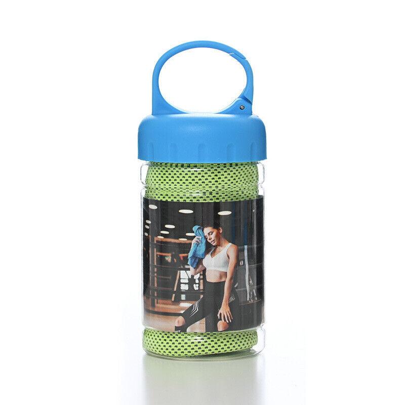 Cooling Towel for Neck - Microfibre Ice Towel, Soft Breathable Chilly Towel for Yoga, Golf, Gym, Camping, Running, Workout &amp; More Sports - Tophatter Daily Deals