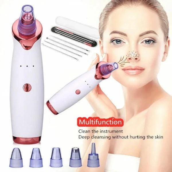 Best Blackhead Remover Vacuum - Professional Pore Cleaner Vacuum Blackhead Remover Rechargeable 5 Suction Levels Health & Beauty - Tophatter Daily Deals