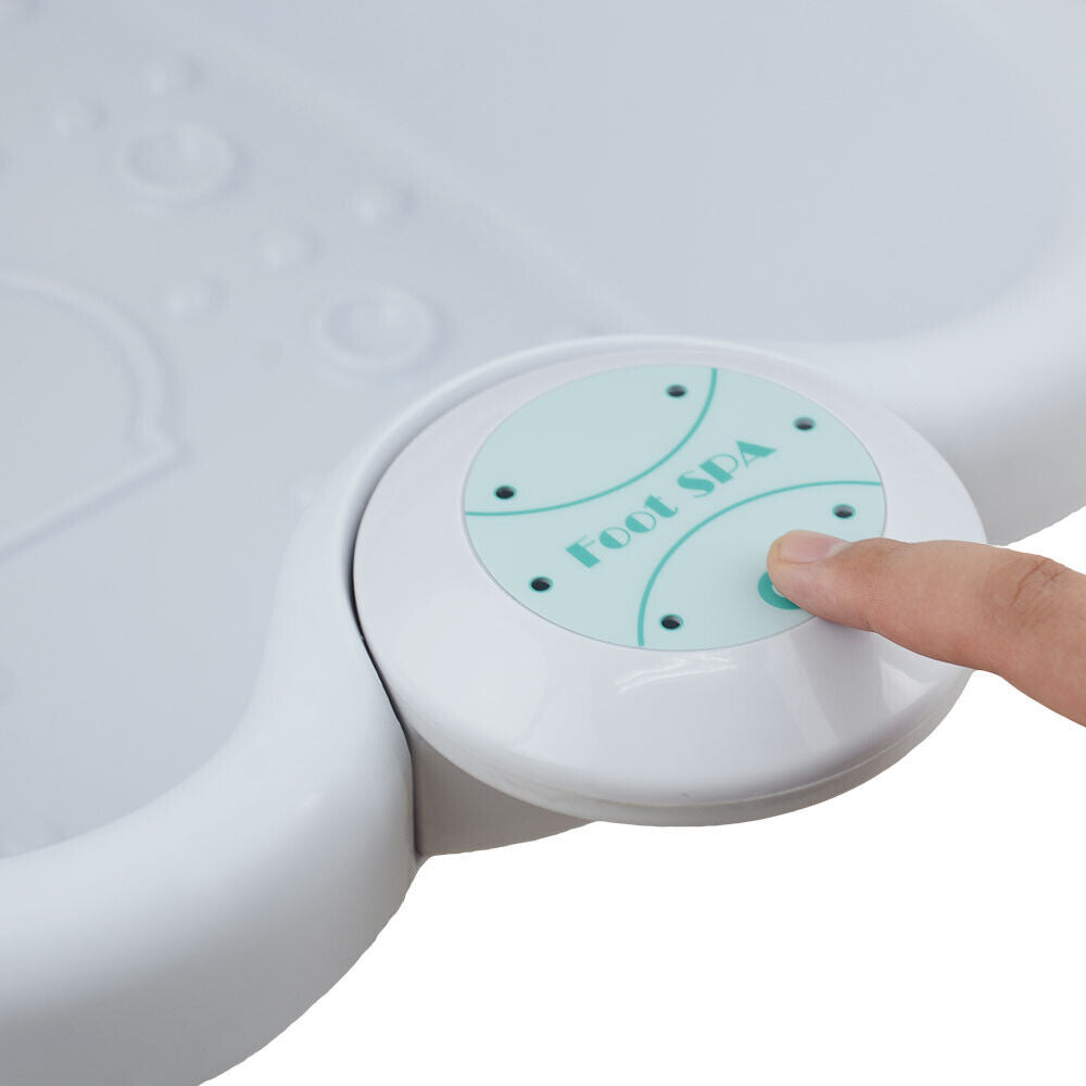Ionic Foot Detox Spa Bath With Whirlpool Vibrating Massage - Tophatter Daily Deals
