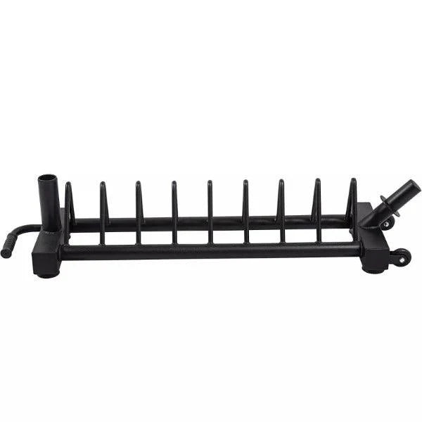 Free Weight Storage Rack - Portable Olympic Bumper Plate Weight Change Disc Storage Rack Lifting Holder Gym Dumbbeells rack - Tophatter Daily Deals