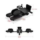 Leg Stretching Machine - Heavy Duty Trainer Leg Stretcher Machine Leg Stretcher Bar Exercise & Fitness - Tophatter Daily Deals