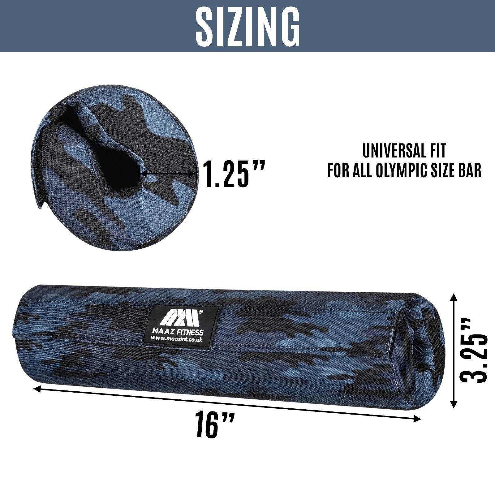 Hip Thrust Bar Pad - Barbell Pad Squat Bar Foam Padding Gym Weight Lifting Neck Shoulder Protection Exercise & Fitness - Tophatter Daily Deals