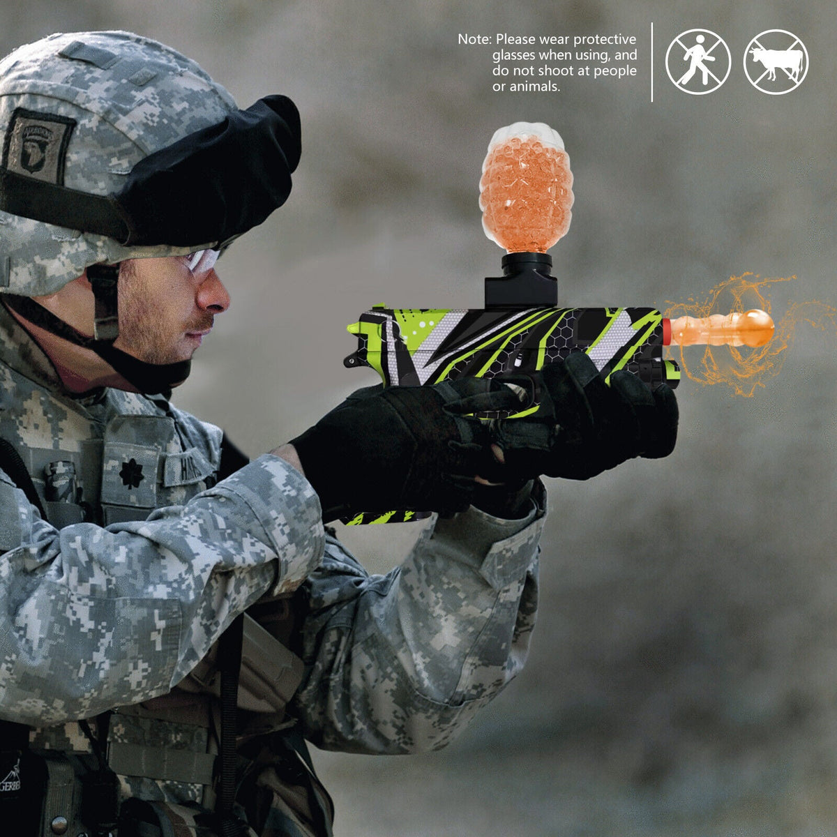 Electric Gel Ball Blaster Automatic Outdoor Toys Splatter Ball - Tophatter Daily Deals