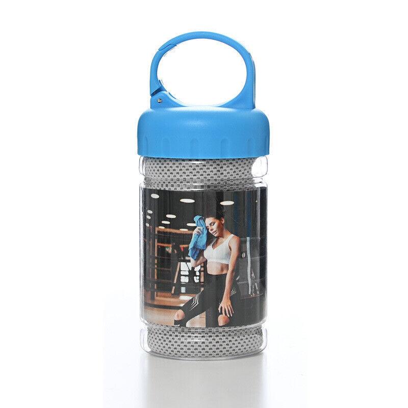 Cooling Towel for Neck - Microfibre Ice Towel, Soft Breathable Chilly Towel for Yoga, Golf, Gym, Camping, Running, Workout & More Sports - Tophatter Daily Deals