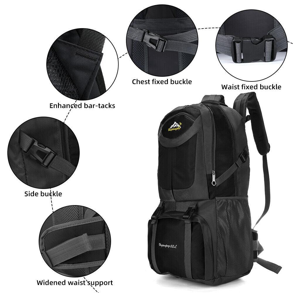 Small Backpacks for Hiking - Waterproof Outdoor Sports Travel Rucksack Bag Sports & Outdoor - Tophatter Daily Deals