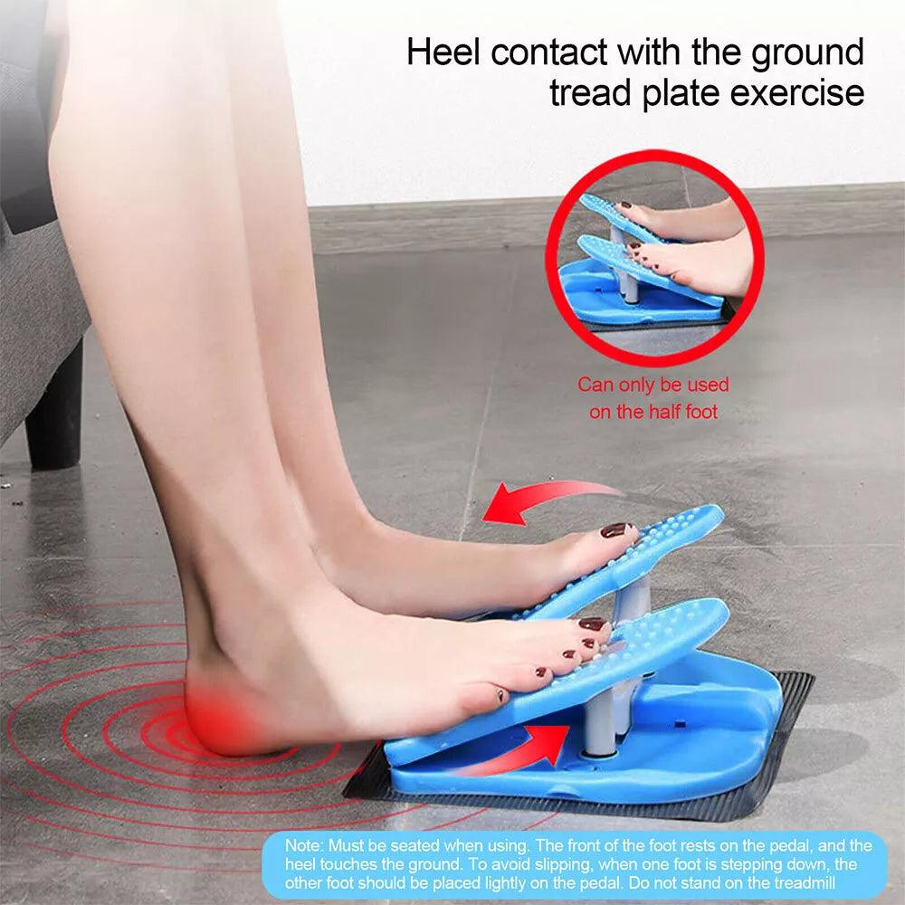 Mini Stepper UK - Foldable Foot Step Treadmill Fitness Equipment Leg Trainer Exercise & Fitness - Tophatter Daily Deals