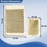 Best Acupressure Mat UK - Yoga Acupressure Massage Mat Ball Spiky Pain Stress Soreness Relax Body Yoga Product - Tophatter Daily Deals