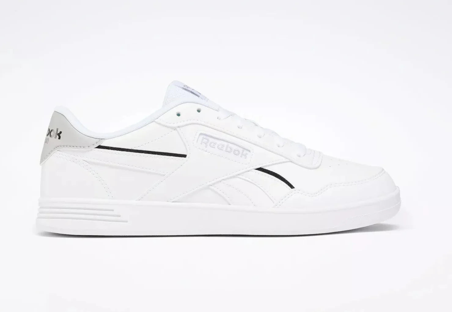 Reebok Men's Court Advance Vegan Shoes - Ftwwht/Cblack/Pugry3 Ftwwht Cblack Pugry3 Footwear - Tophatter Daily Deals