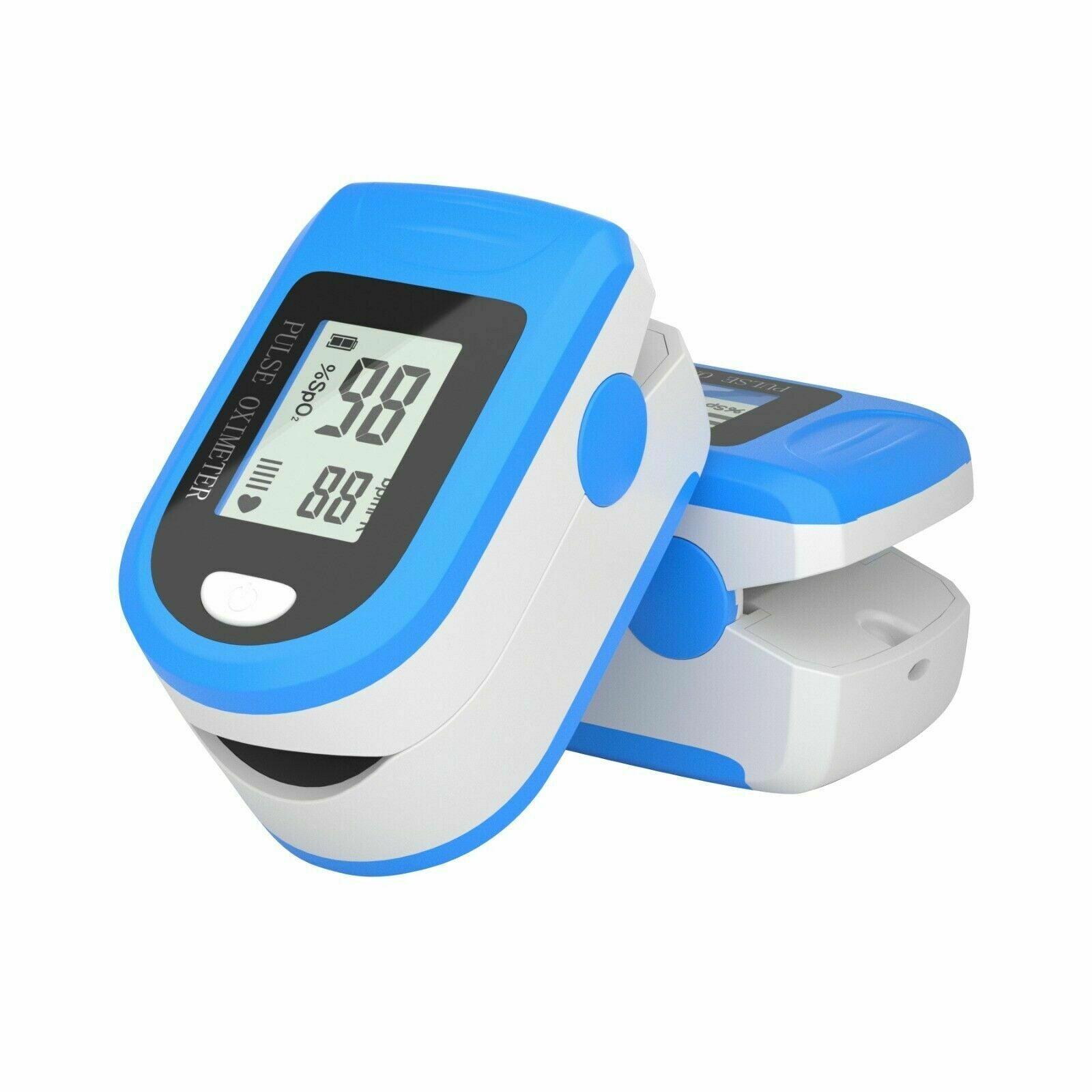 Pulse Oximeter Monitor - Fingertip Pulse Oximeter Monitor Blood Oxygen Saturation Heartbeat SpO2 PR PI UK Oxygen Monitor Pulse Oximeter Blood Saturation Health Care - Tophatter Daily Deals