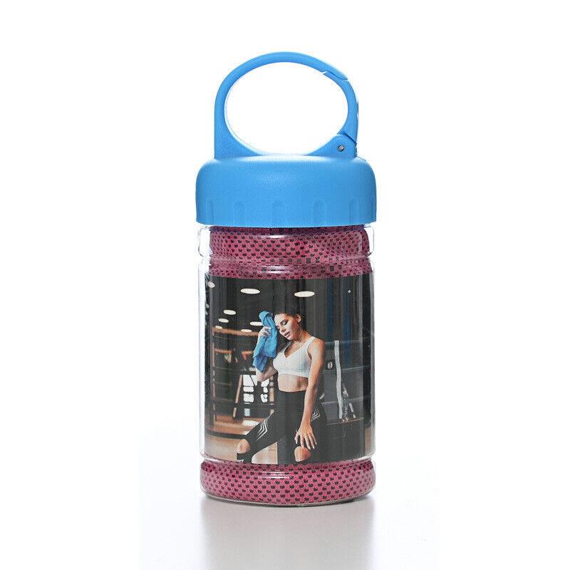 Cooling Towel for Neck - Microfibre Ice Towel, Soft Breathable Chilly Towel for Yoga, Golf, Gym, Camping, Running, Workout &amp; More Sports - Tophatter Daily Deals