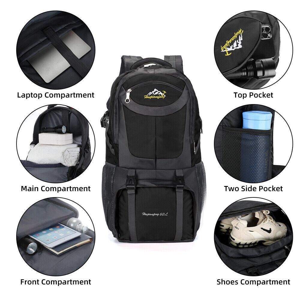 Small Backpacks for Hiking - Waterproof Outdoor Sports Travel Rucksack Bag Sports & Outdoor - Tophatter Daily Deals