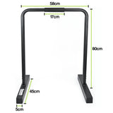 Adjustable Dip Bar - 75CM Parallel Dip Bars Home Gym Exercise Workout Push Pull Up Training Stability Exercise & Fitness - Tophatter Daily Deals