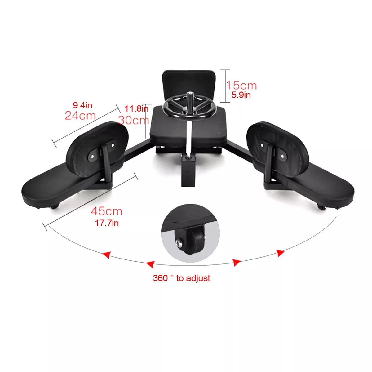 Leg Stretching Machine - Heavy Duty Trainer Leg Stretcher Machine Leg Stretcher Bar Exercise & Fitness - Tophatter Daily Deals