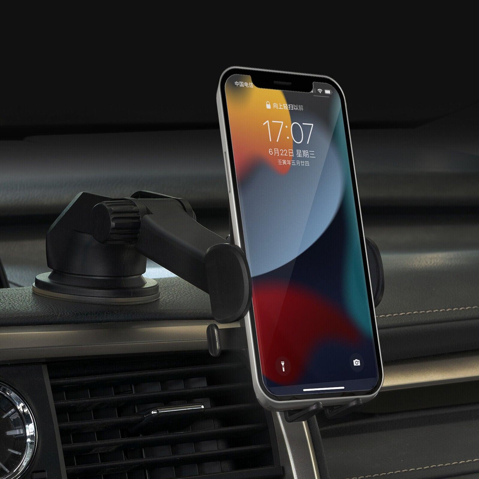 Mobile Mount for Car - 360° Car Mobile Phone Holder Dashboard Windscreen Suction Universal Mount UK Apparel & Accessories - Tophatter Daily Deals