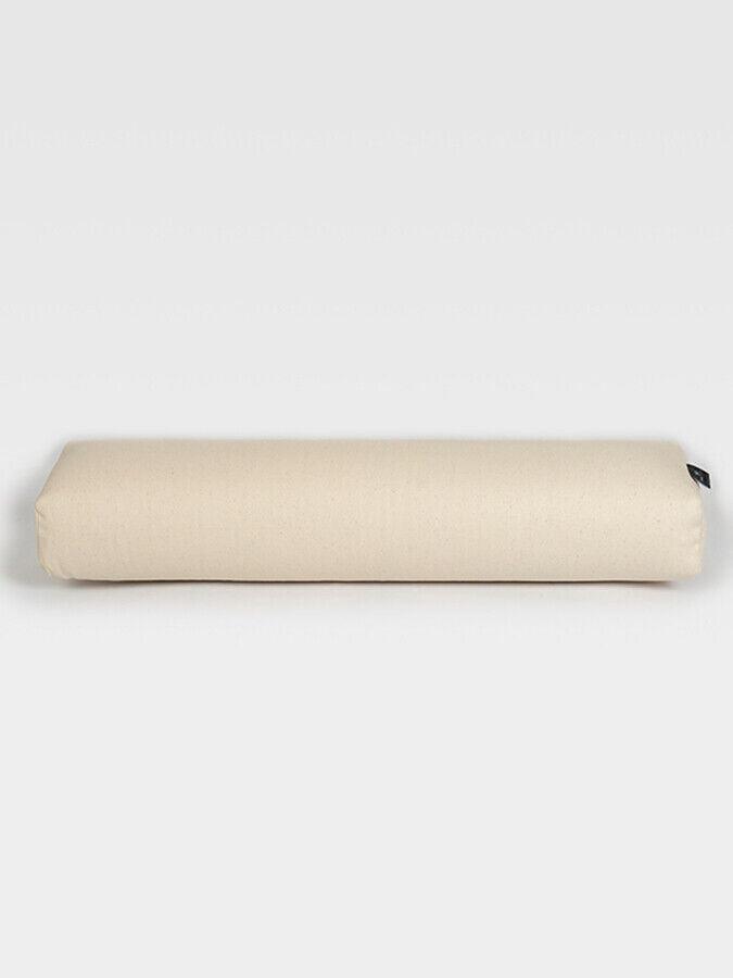 Yoga Bolster Cushions - Buckwheat Yoga Bolster UK, Yoga Studio EU Pranayama Organic Buckwheat Exercise Meditation Yoga Bolster Yoga & Pilates Blocks - Tophatter Daily Deals