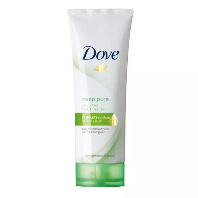 6 Pack Dove Deep Pure Oil Control Facial Cleaner 100 Grams Beauty & Personal Care - Tophatter Daily Deals