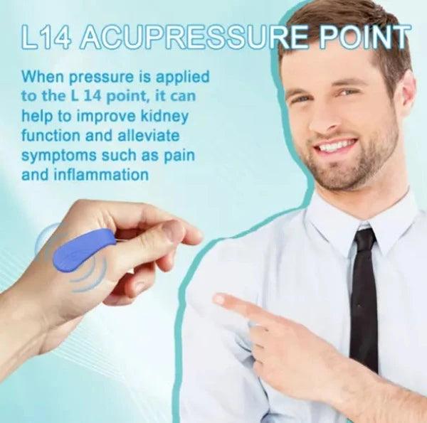 Weight Loss Clip for Hand - Acupressure Hand Clip 2x Acupoint Massage Clip Relief Headache Presser Palm Acupressure Massager Pain Exercise & Fitness - Tophatter Daily Deals