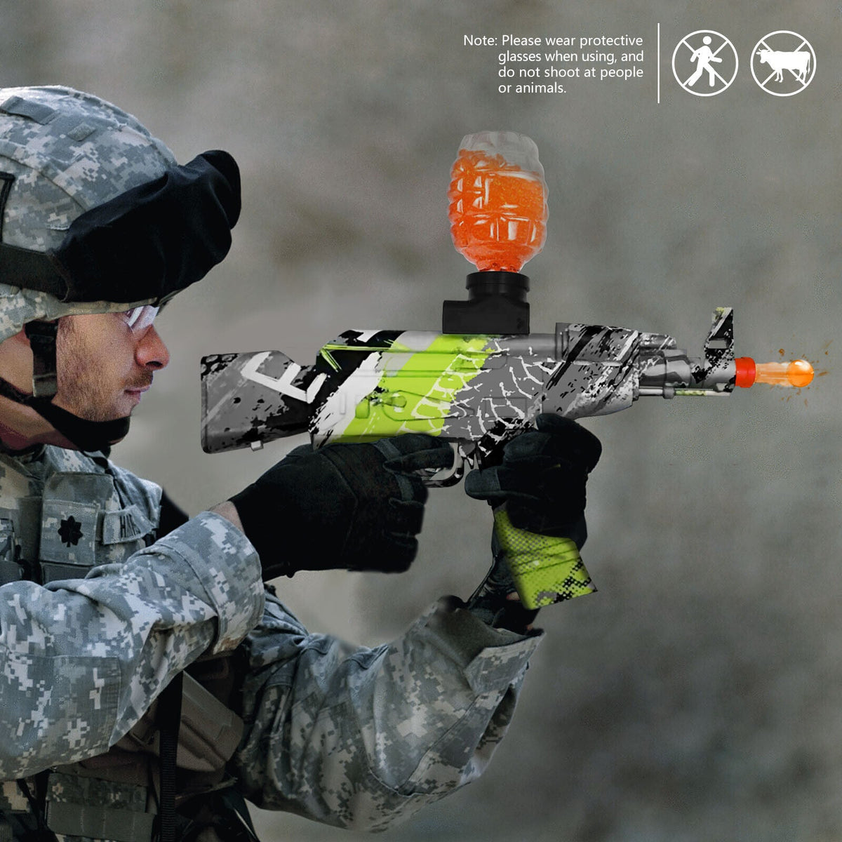 Electric Gel Ball Blaster Automatic Outdoor Toys Splatter Ball - Tophatter Daily Deals