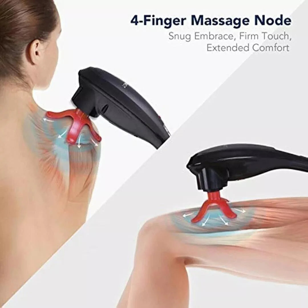 Hand Held Massager UK - Cordless Neck Back Massager Handheld Deep Tissue Percussion Massage Muscle Pain Health Care - Tophatter Daily Deals