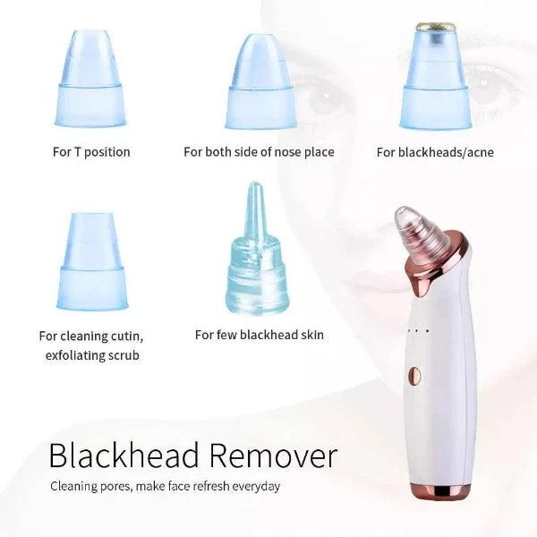 Best Blackhead Remover Vacuum - Professional Pore Cleaner Vacuum Blackhead Remover Rechargeable 5 Suction Levels Health & Beauty - Tophatter Daily Deals